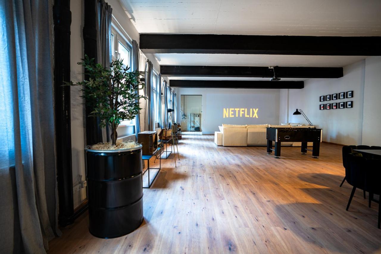 Design Loft - 200Qm2 - Heimkino - Bestlage - Parkplatz Wiesbaden Exterior photo