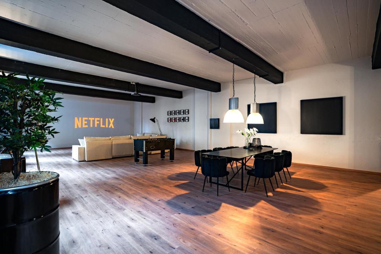 Design Loft - 200Qm2 - Heimkino - Bestlage - Parkplatz Wiesbaden Exterior photo